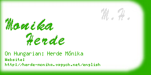 monika herde business card